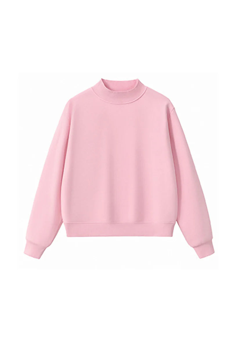 Mock Neck Sweatshirt