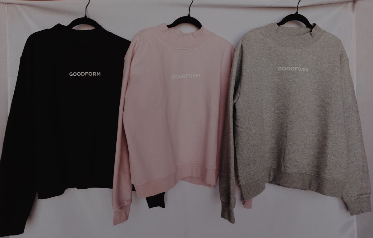 Mock Neck Sweatshirt