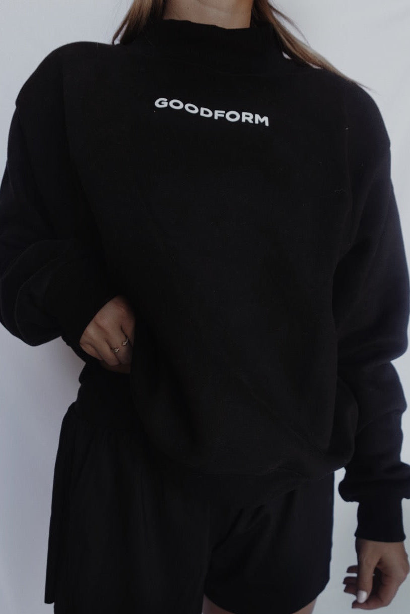 Mock Neck Sweatshirt