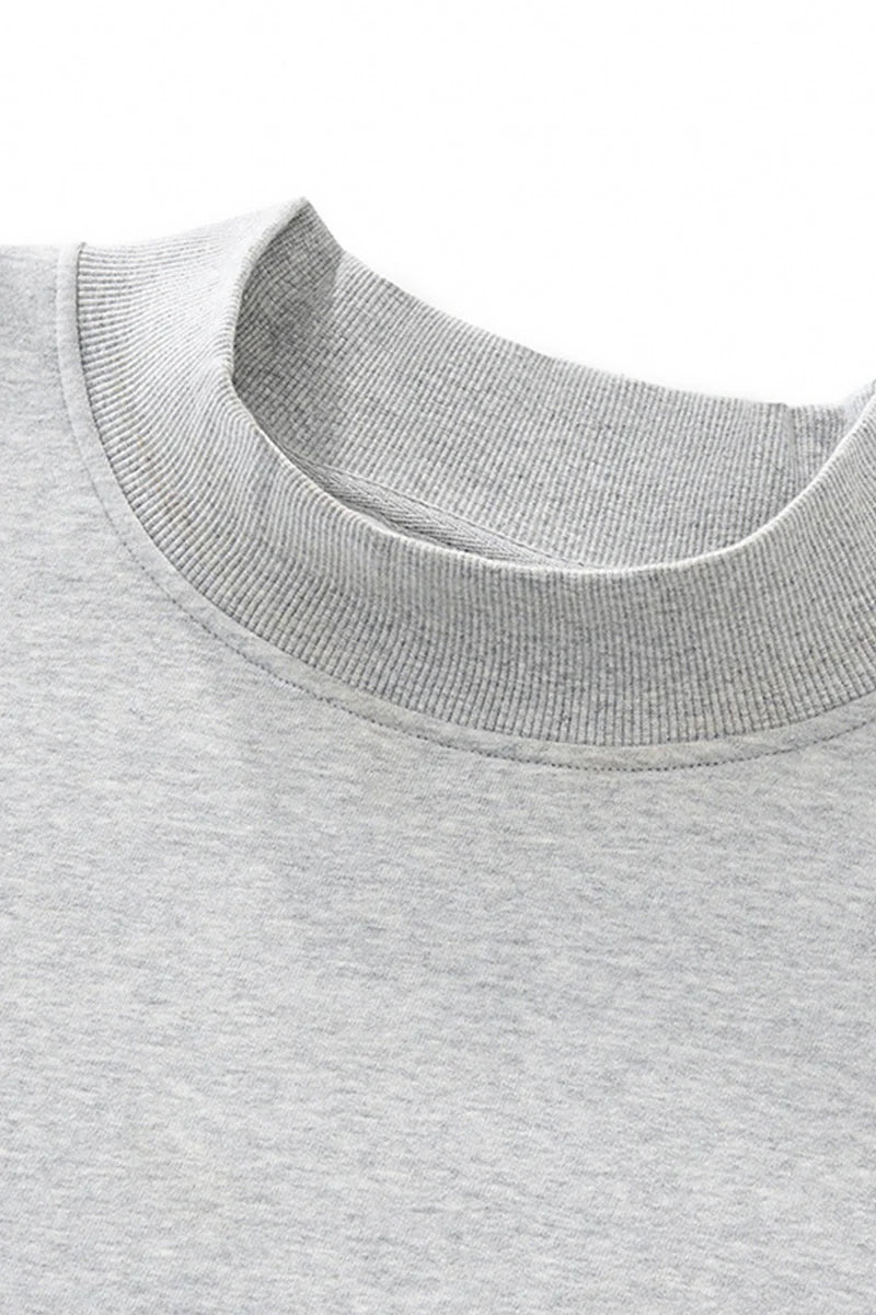 Mock Neck Sweatshirt
