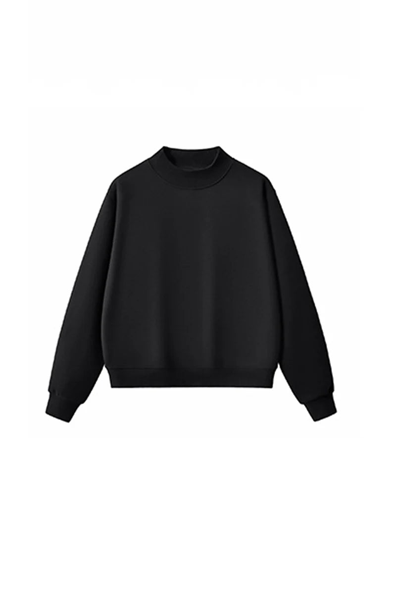 Mock Neck Sweatshirt