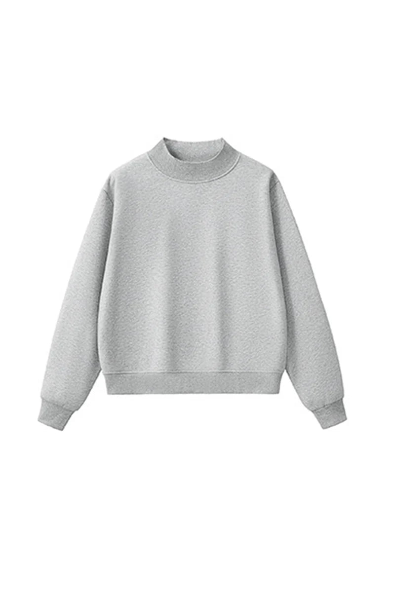 Mock Neck Sweatshirt